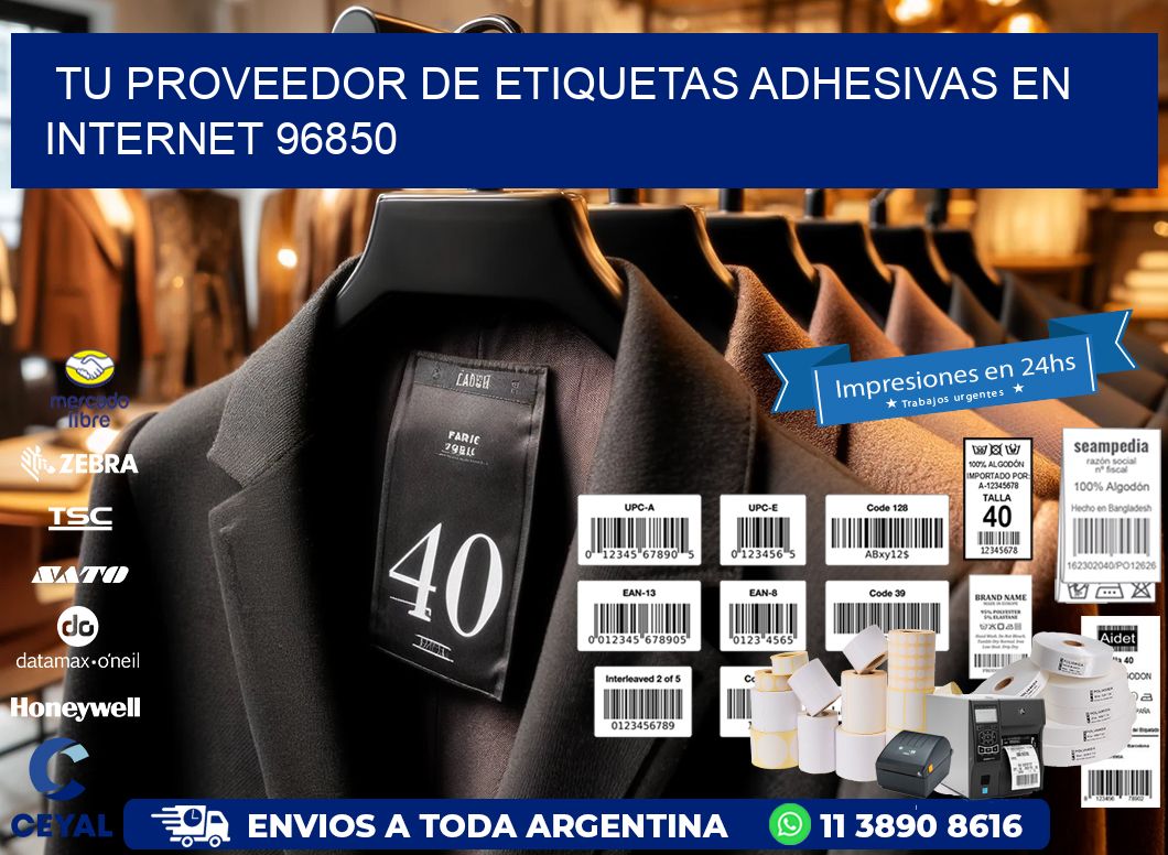 Tu Proveedor de Etiquetas Adhesivas en Internet 96850