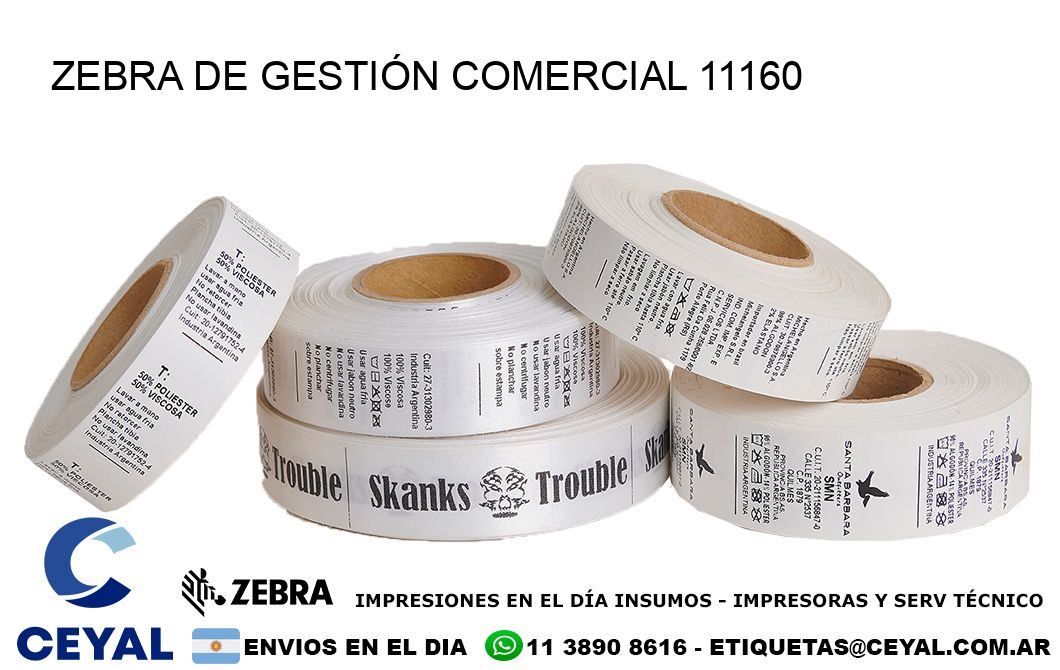 ZEBRA DE GESTIÓN COMERCIAL 11160