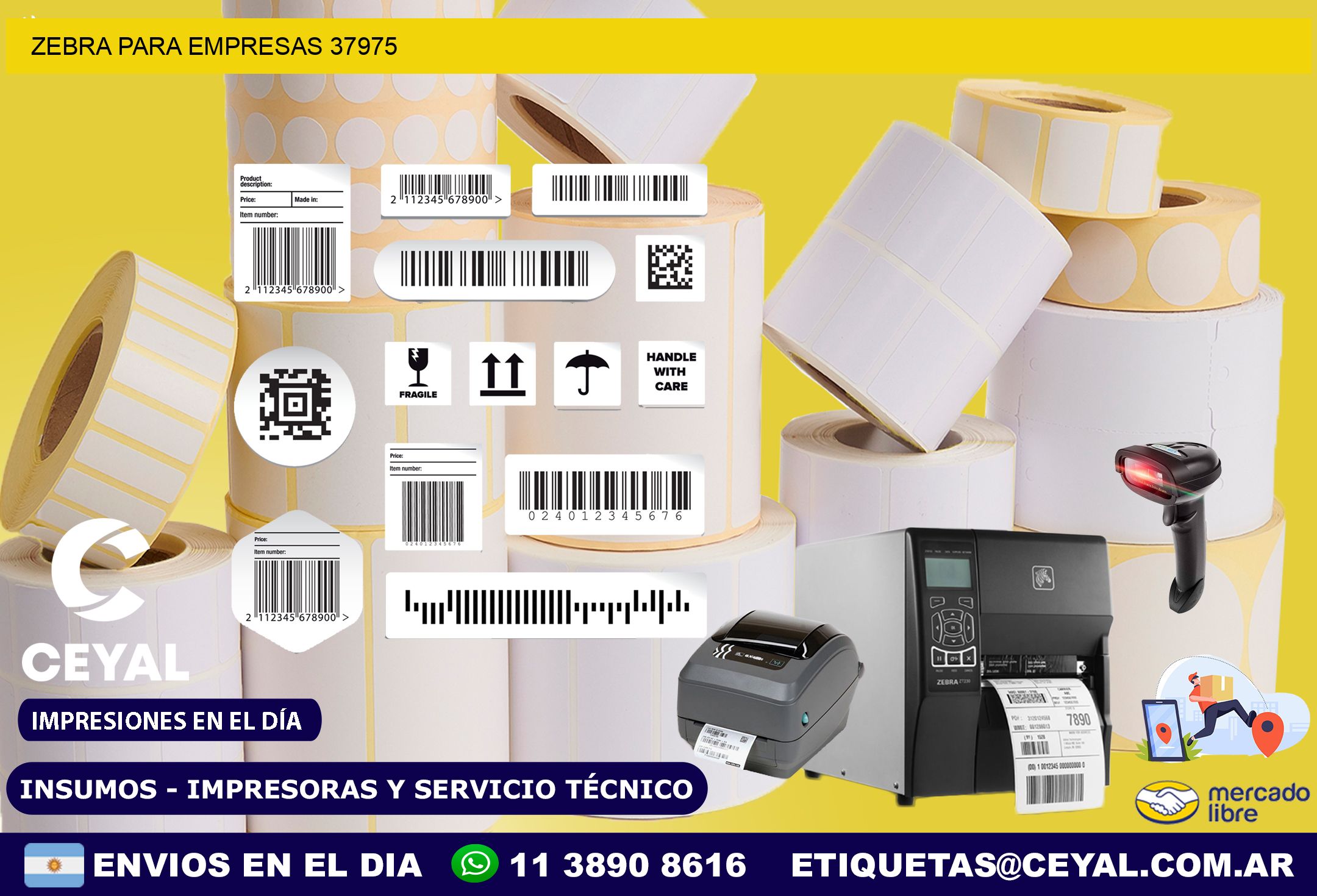 ZEBRA PARA EMPRESAS 37975