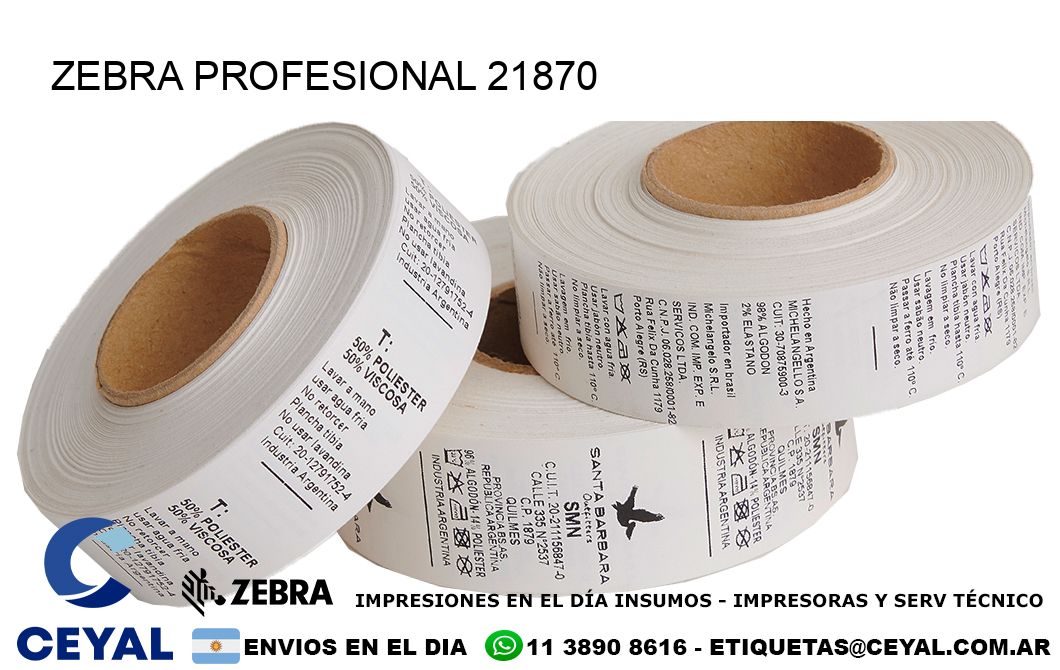 ZEBRA PROFESIONAL 21870