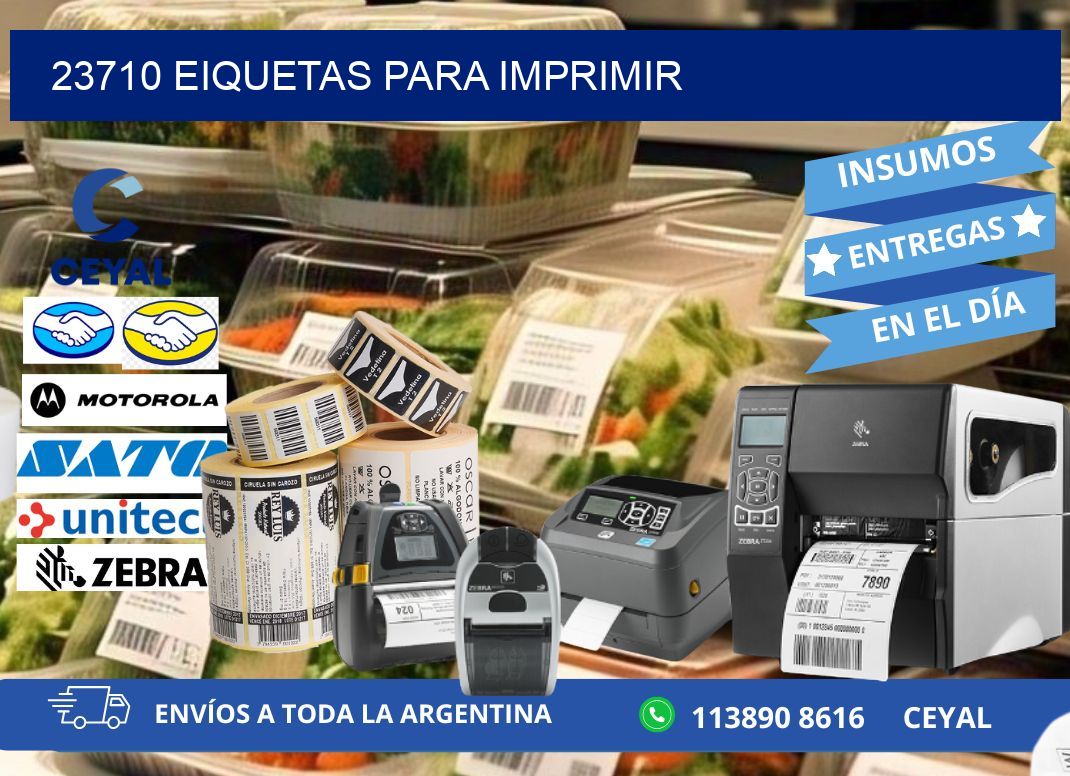 23710 EIQUETAS PARA IMPRIMIR