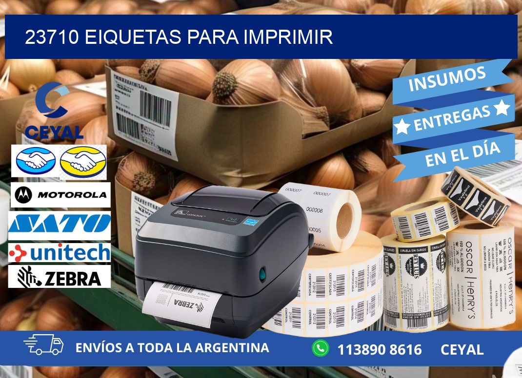 23710 EIQUETAS PARA IMPRIMIR