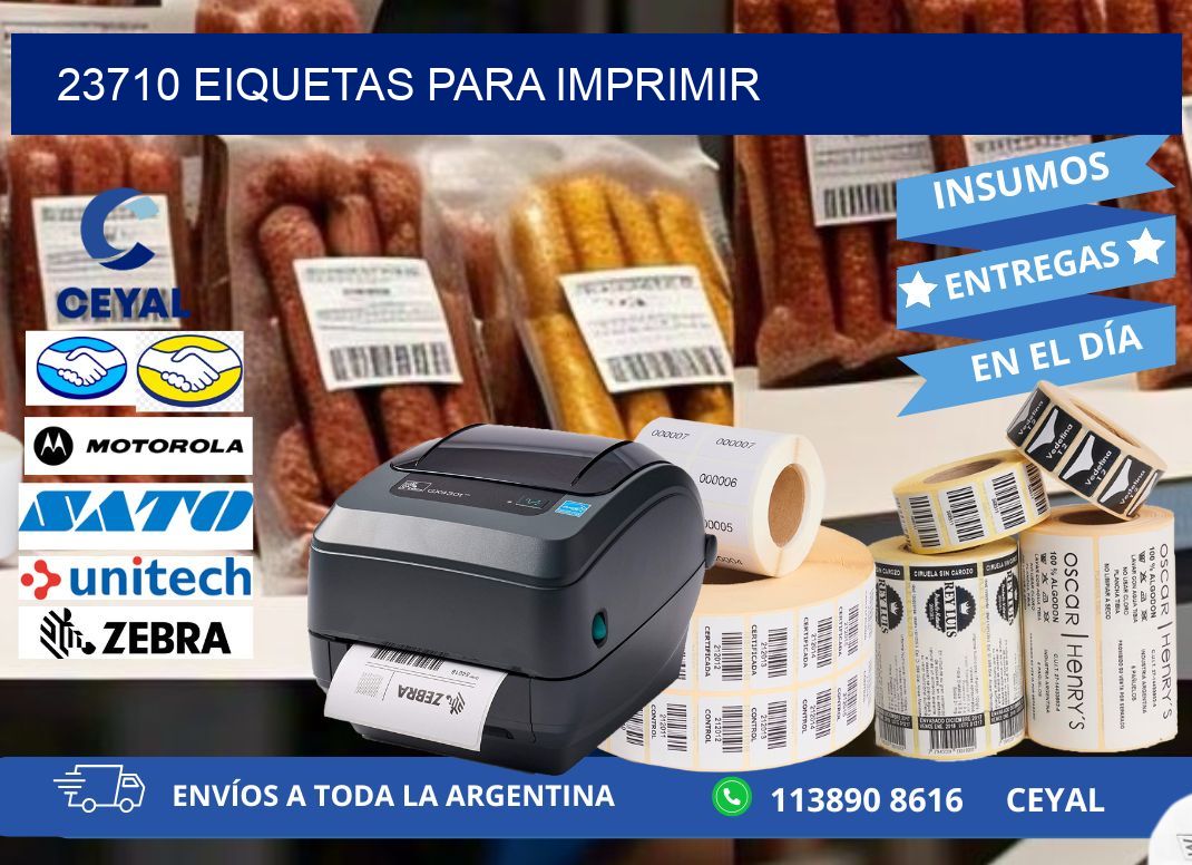 23710 EIQUETAS PARA IMPRIMIR