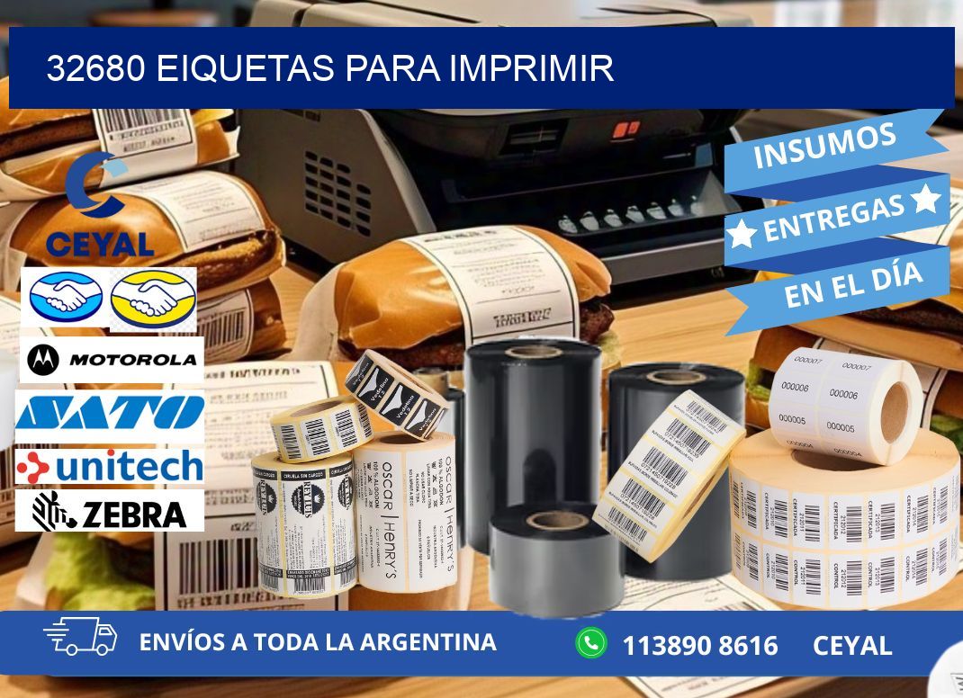 32680 EIQUETAS PARA IMPRIMIR
