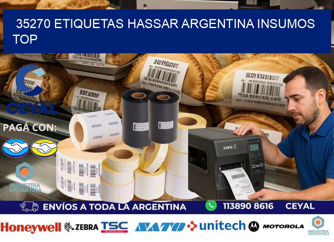 35270 etiquetas hassar argentina INSUMOS TOP