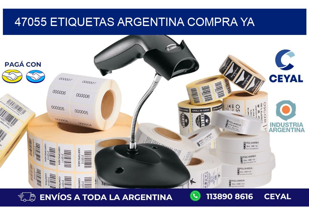 47055 etiquetas argentina COMPRA YA