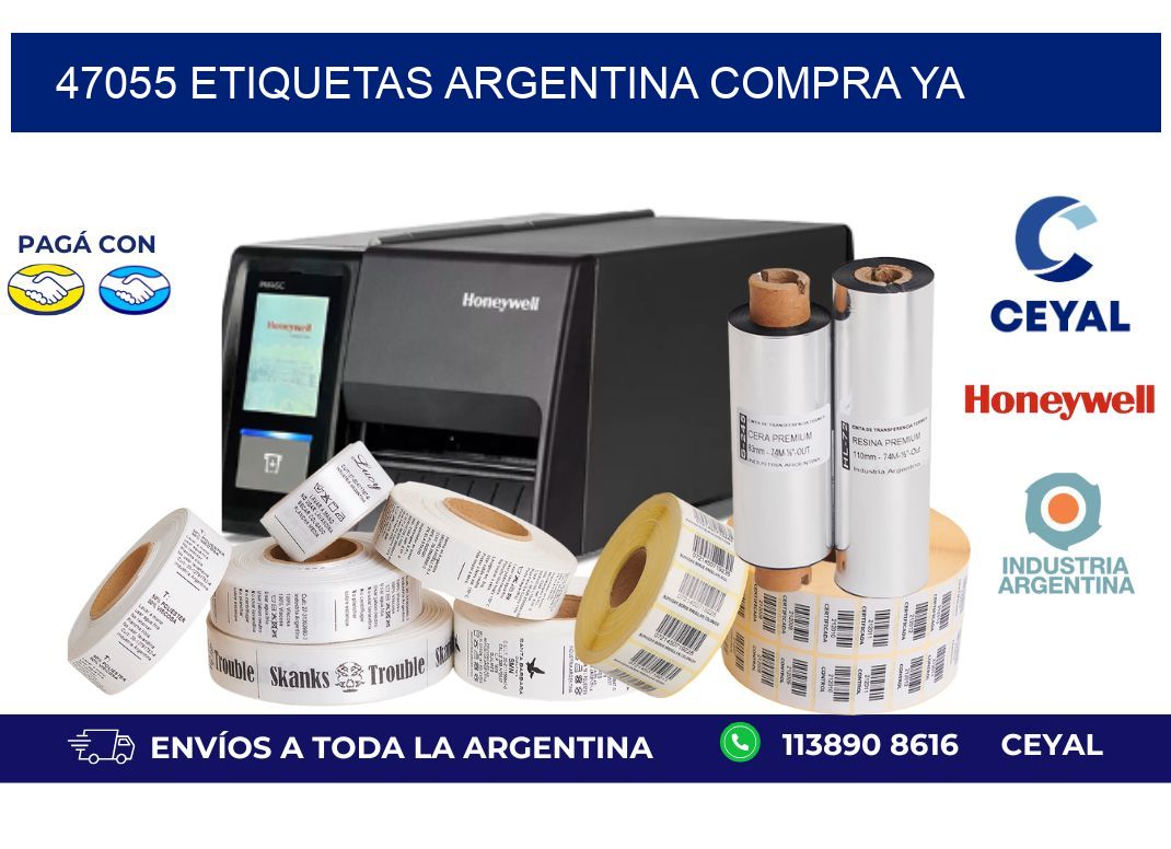 47055 etiquetas argentina COMPRA YA
