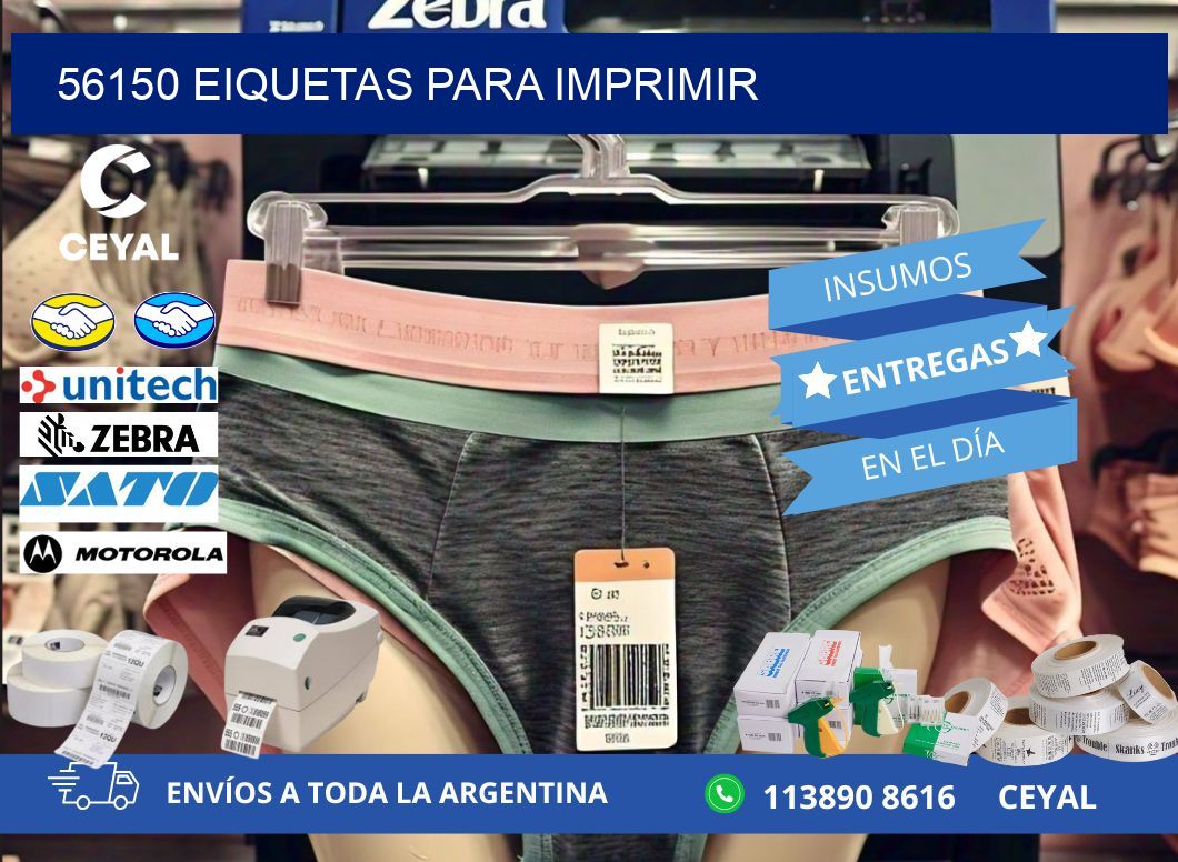 56150 EIQUETAS PARA IMPRIMIR
