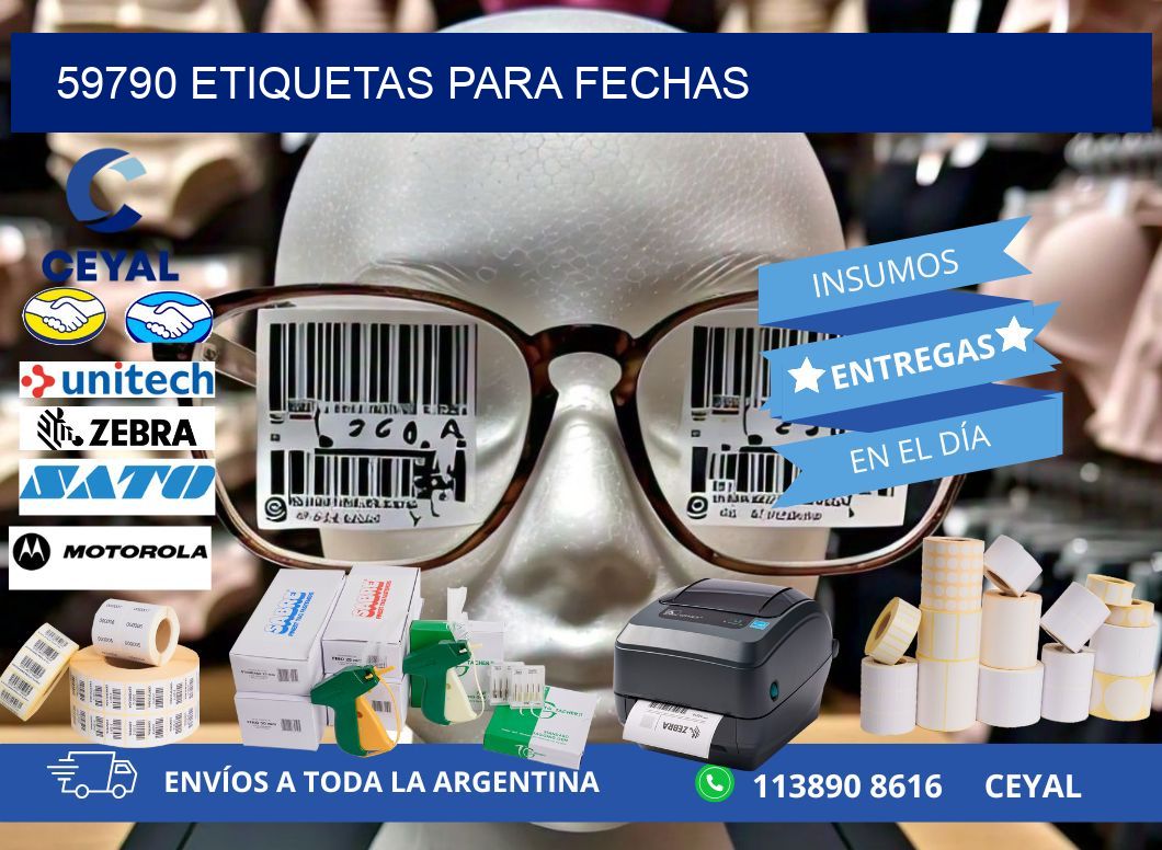 59790 ETIQUETAS PARA FECHAS