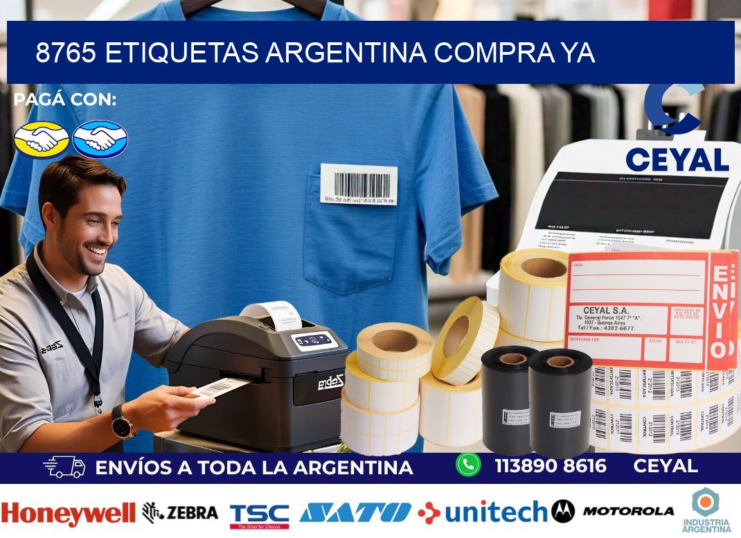 8765 etiquetas argentina COMPRA YA