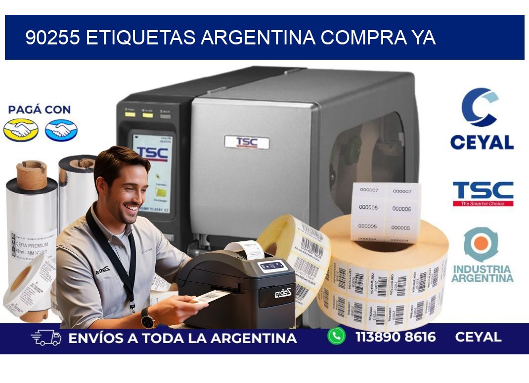 90255 etiquetas argentina COMPRA YA
