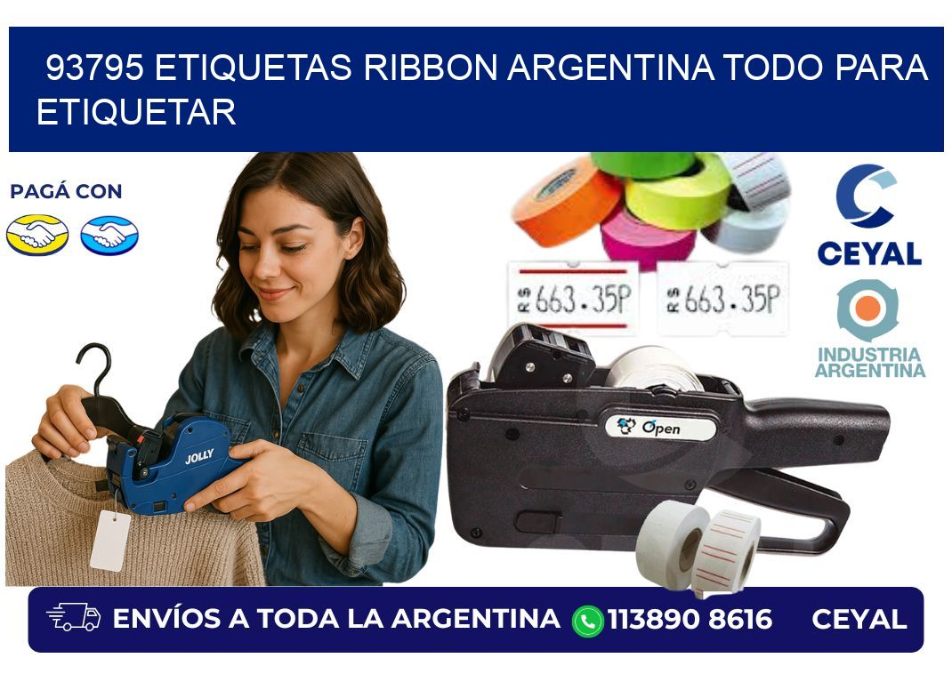 93795 etiquetas ribbon argentina TODO PARA ETIQUETAR