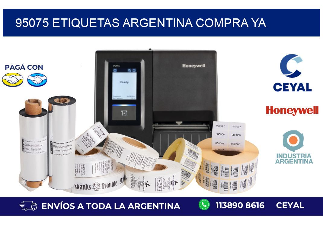 95075 etiquetas argentina COMPRA YA