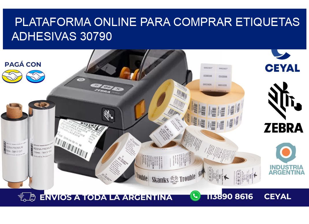Plataforma Online para Comprar Etiquetas Adhesivas 30790