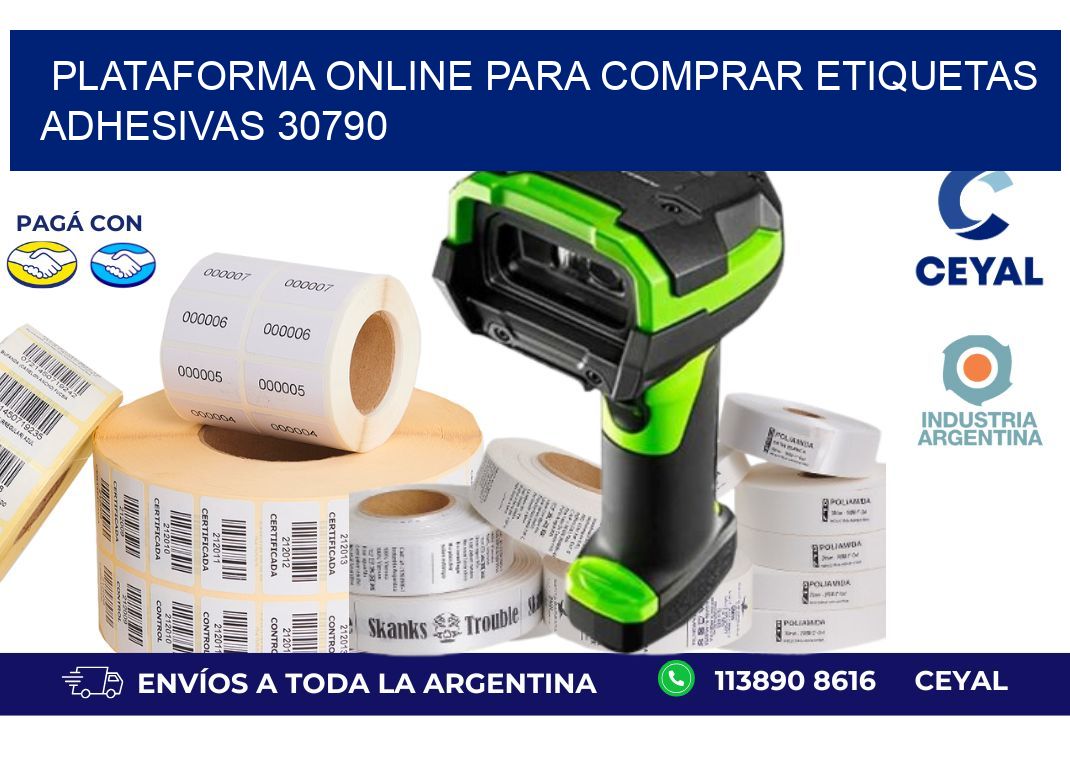 Plataforma Online para Comprar Etiquetas Adhesivas 30790