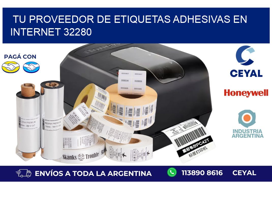 Tu Proveedor de Etiquetas Adhesivas en Internet 32280