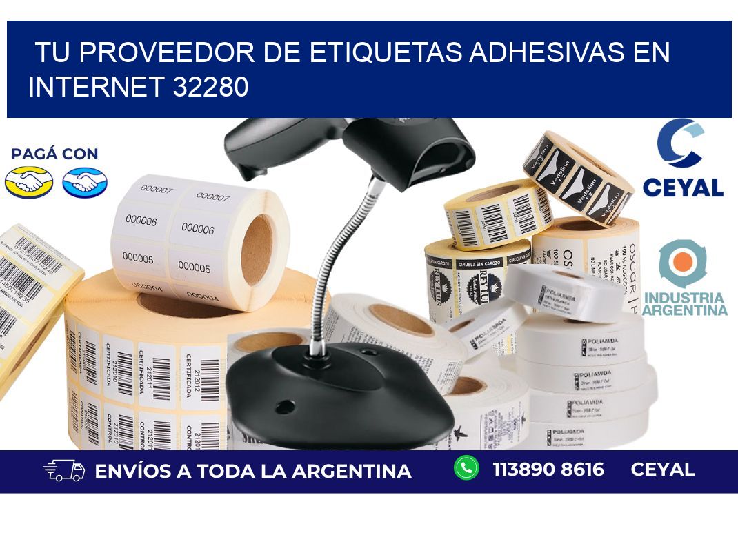 Tu Proveedor de Etiquetas Adhesivas en Internet 32280
