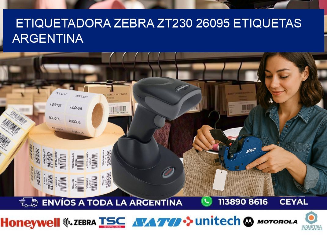 etiquetadora zebra zt230 26095 etiquetas argentina