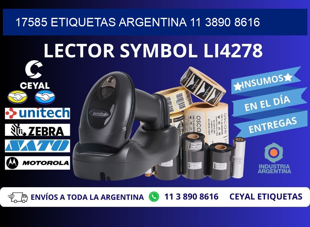 17585 ETIQUETAS ARGENTINA 11 3890 8616