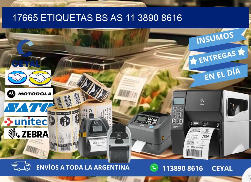 17665 ETIQUETAS BS AS 11 3890 8616