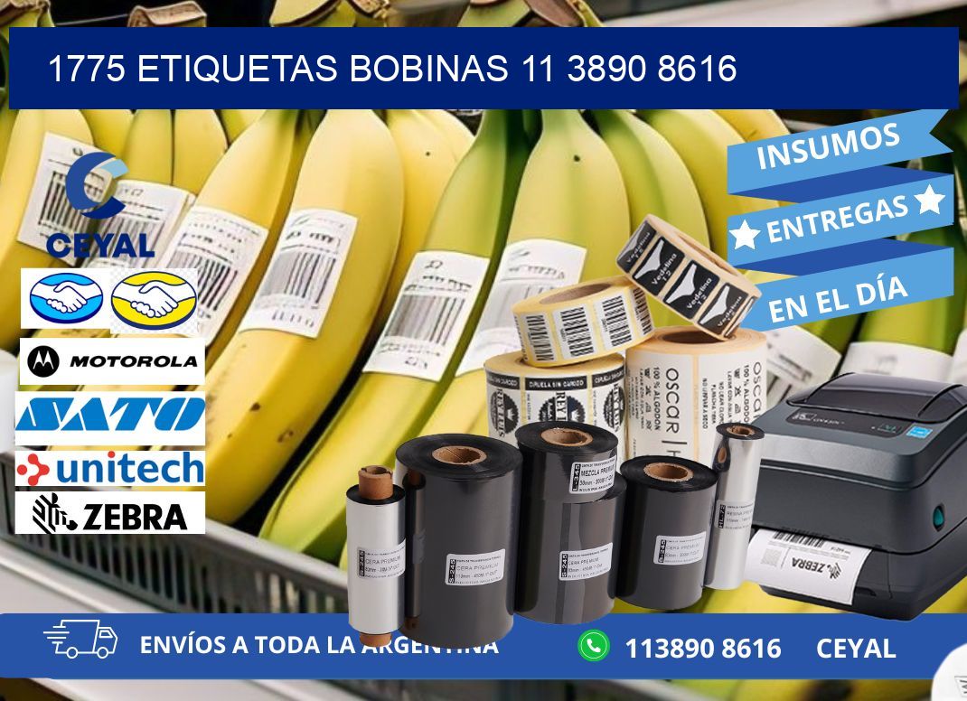 1775 ETIQUETAS BOBINAS 11 3890 8616