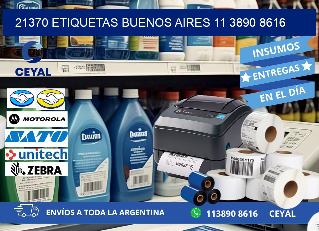 21370 ETIQUETAS BUENOS AIRES 11 3890 8616