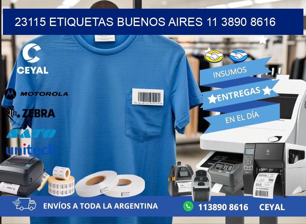23115 ETIQUETAS BUENOS AIRES 11 3890 8616