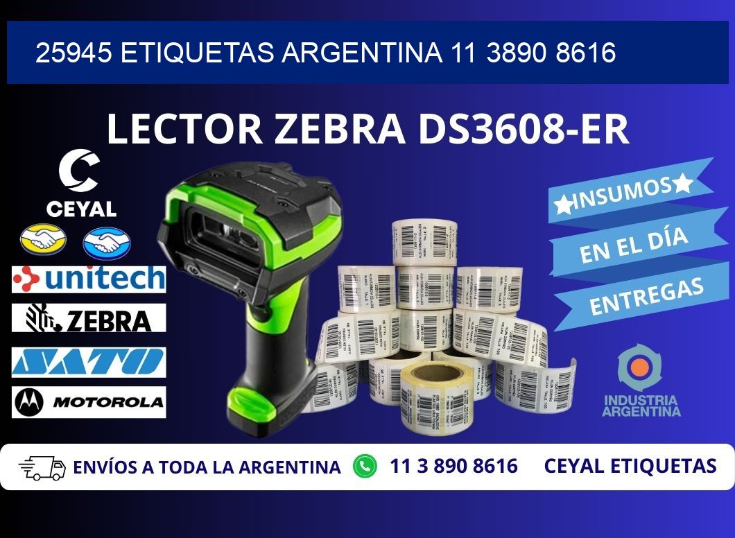 25945 ETIQUETAS ARGENTINA 11 3890 8616
