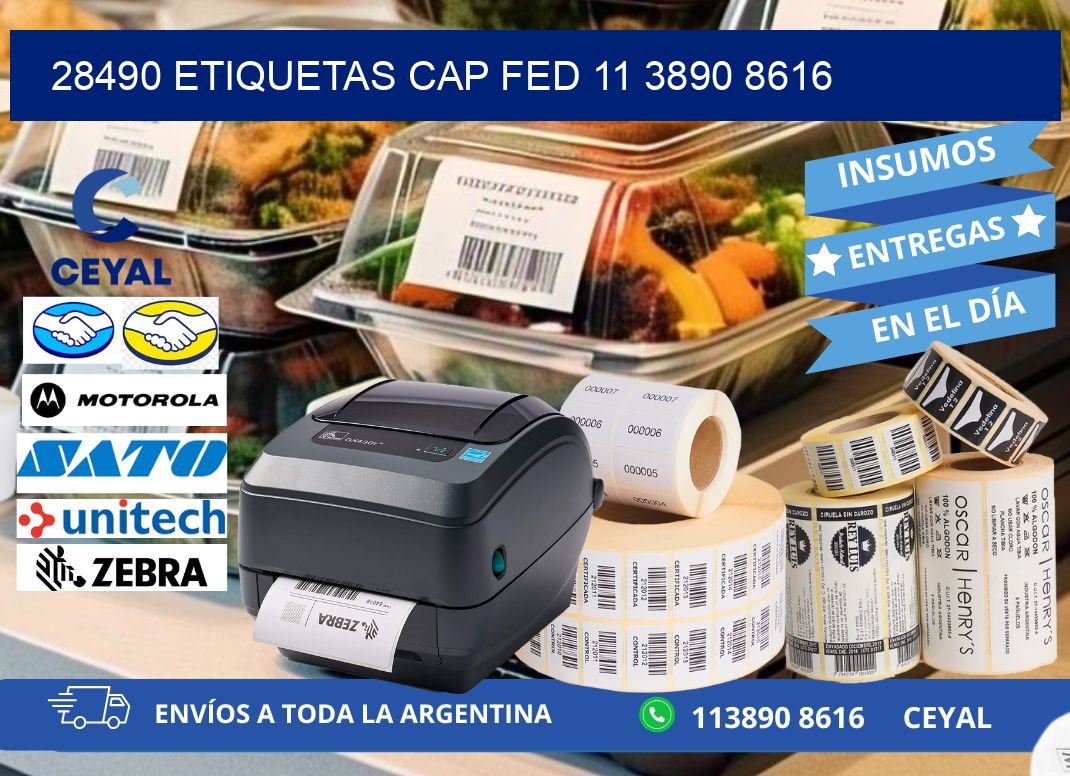 28490 ETIQUETAS CAP FED 11 3890 8616