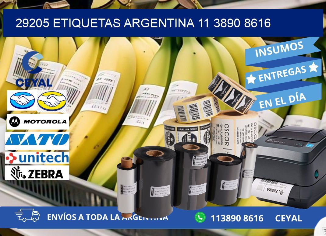 29205 ETIQUETAS ARGENTINA 11 3890 8616