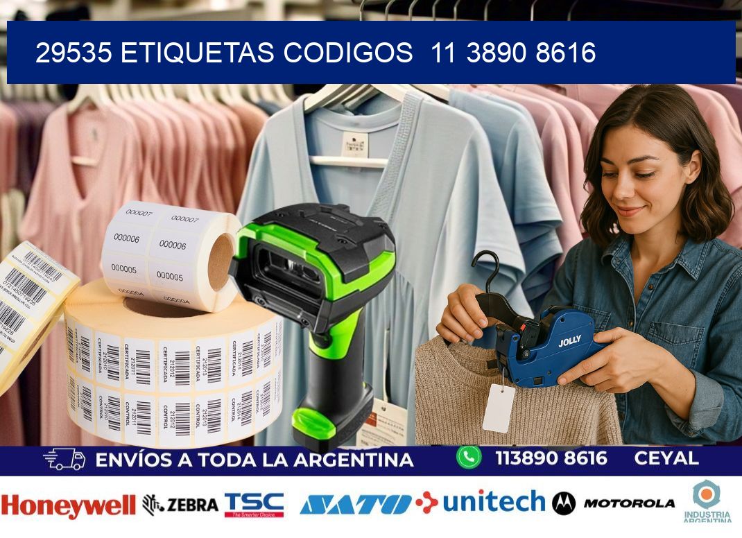 29535 ETIQUETAS CODIGOS  11 3890 8616