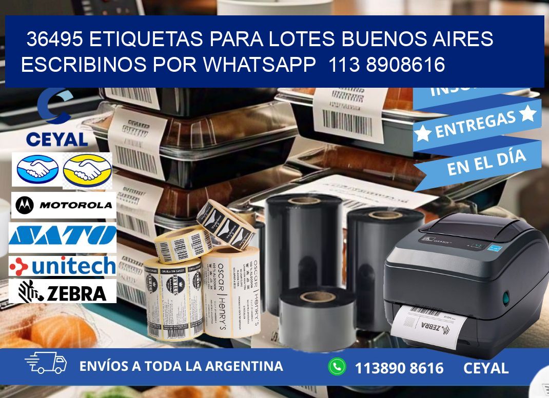 36495 ETIQUETAS PARA LOTES BUENOS AIRES ESCRIBINOS POR WHATSAPP  113 8908616