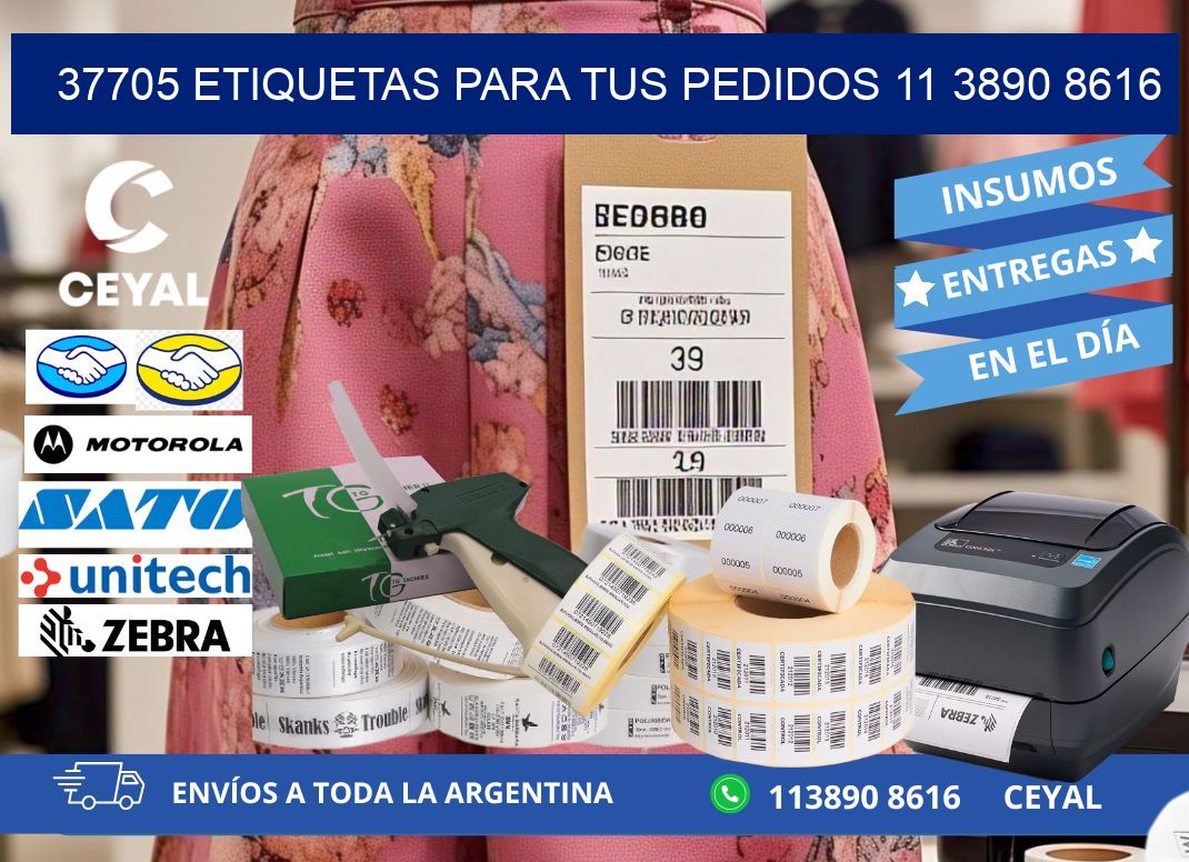 37705 ETIQUETAS PARA TUS PEDIDOS 11 3890 8616