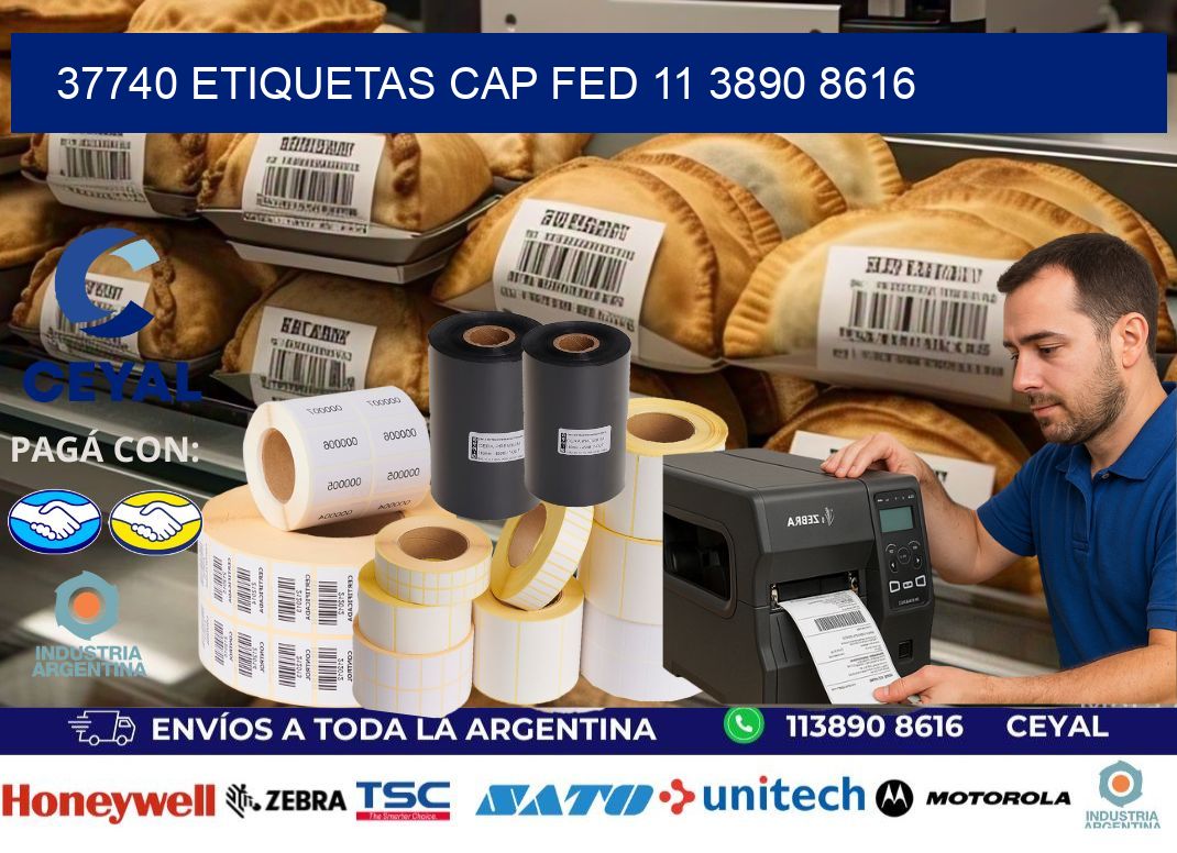 37740 ETIQUETAS CAP FED 11 3890 8616