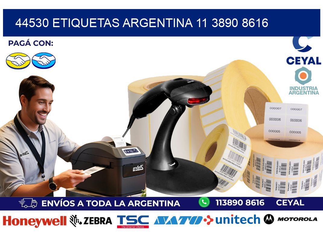 44530 ETIQUETAS ARGENTINA 11 3890 8616