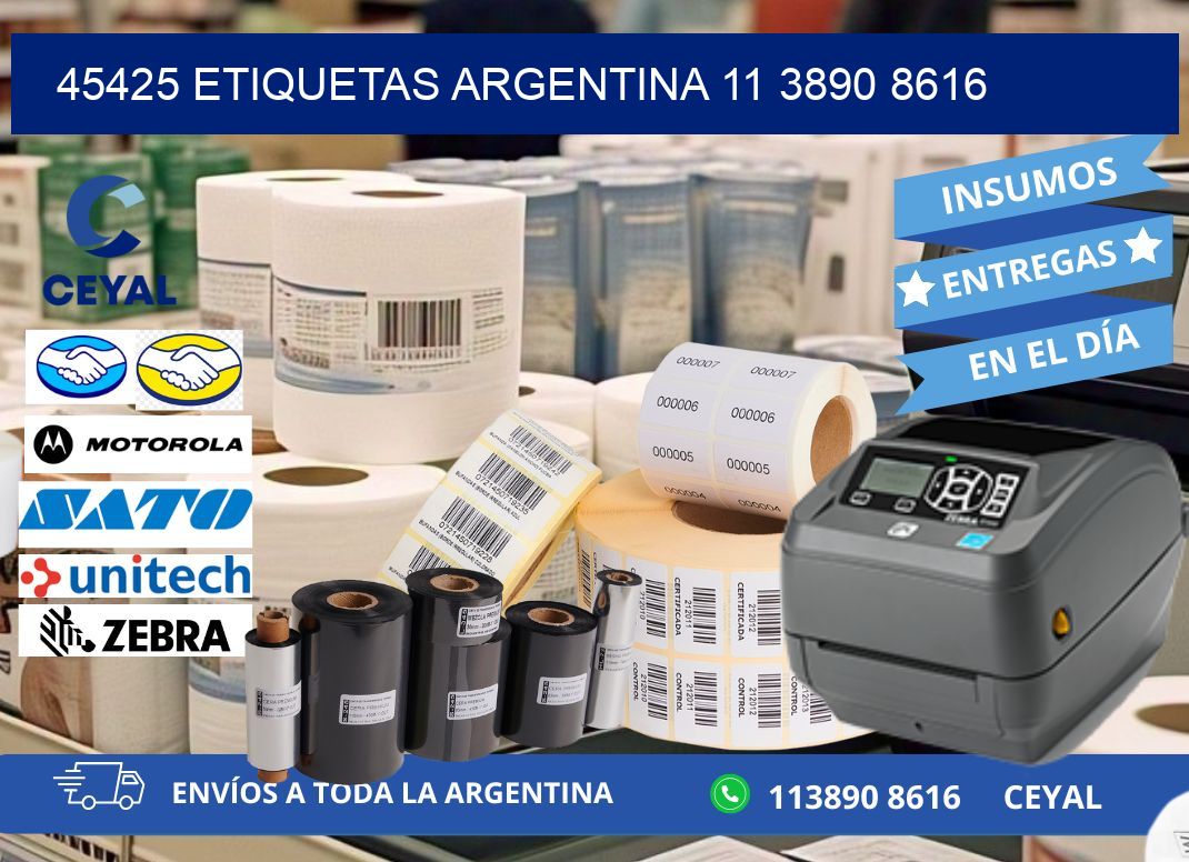 45425 ETIQUETAS ARGENTINA 11 3890 8616