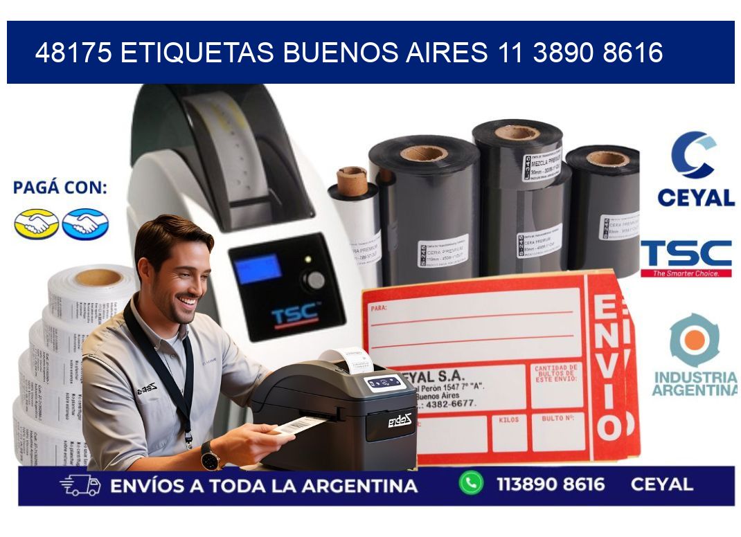 48175 ETIQUETAS BUENOS AIRES 11 3890 8616