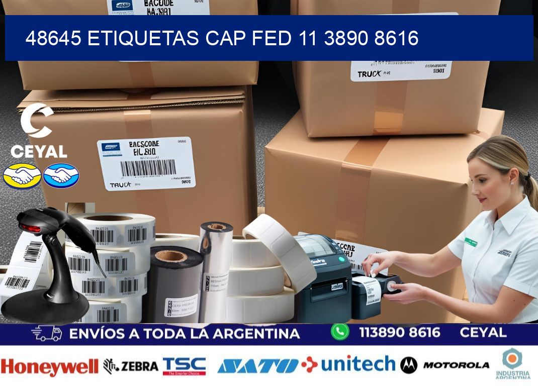 48645 ETIQUETAS CAP FED 11 3890 8616