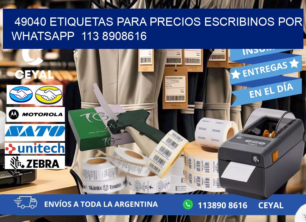 49040 ETIQUETAS PARA PRECIOS ESCRIBINOS POR WHATSAPP  113 8908616