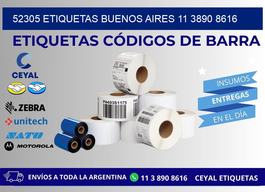 52305 ETIQUETAS BUENOS AIRES 11 3890 8616
