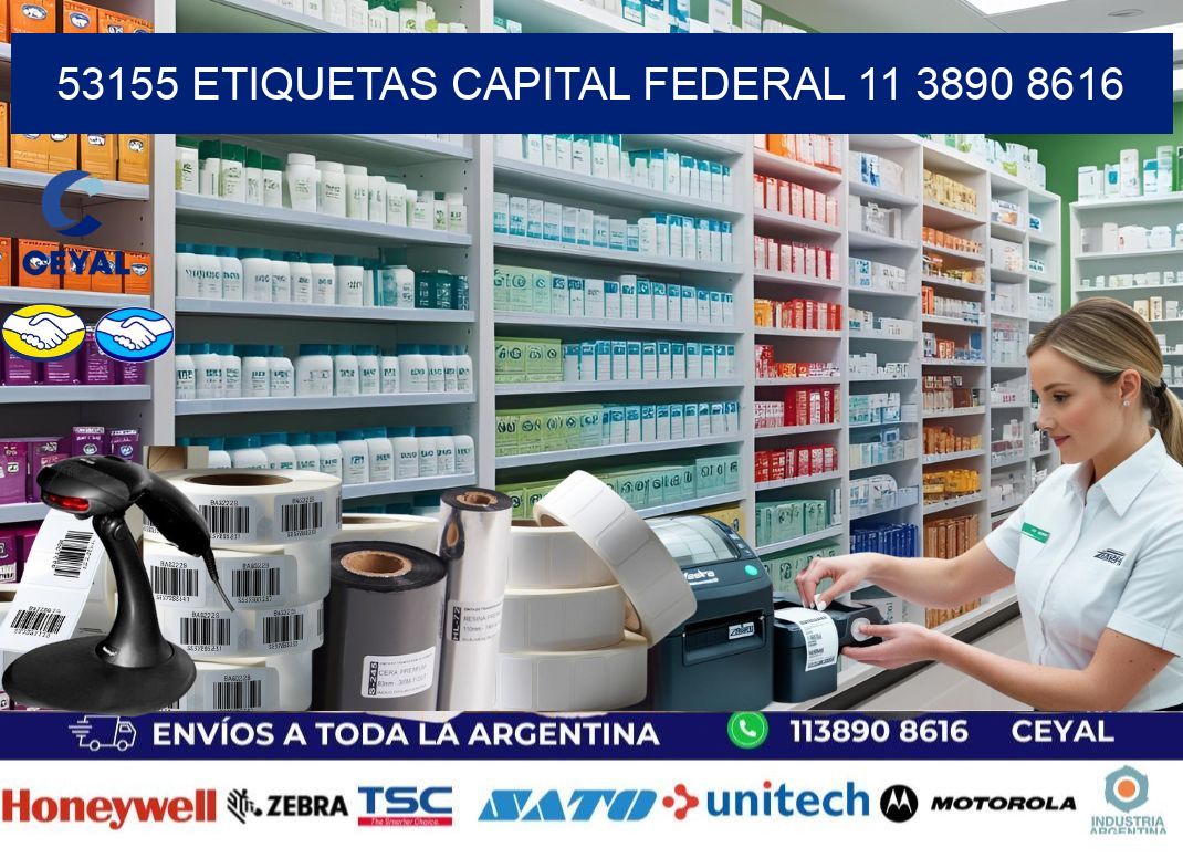 53155 ETIQUETAS CAPITAL FEDERAL 11 3890 8616