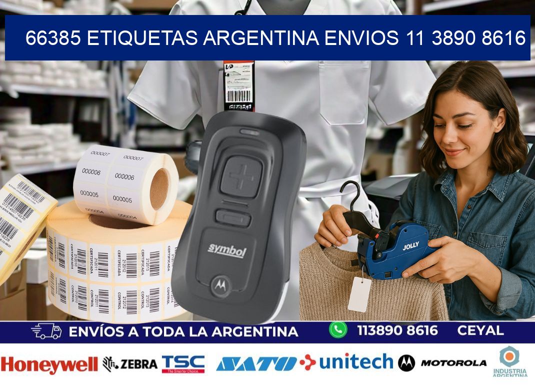 66385 ETIQUETAS ARGENTINA ENVIOS 11 3890 8616