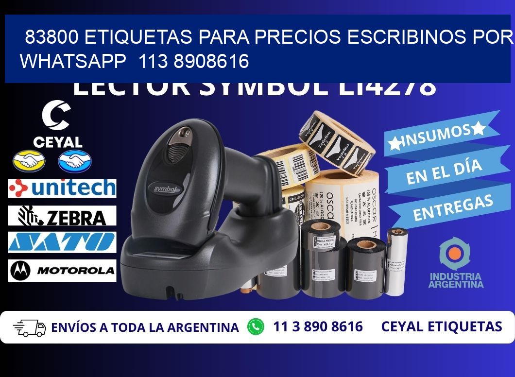 83800 ETIQUETAS PARA PRECIOS ESCRIBINOS POR WHATSAPP  113 8908616