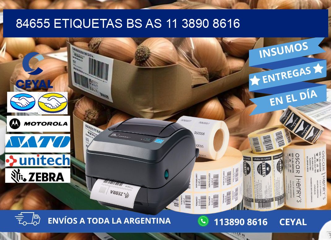 84655 ETIQUETAS BS AS 11 3890 8616