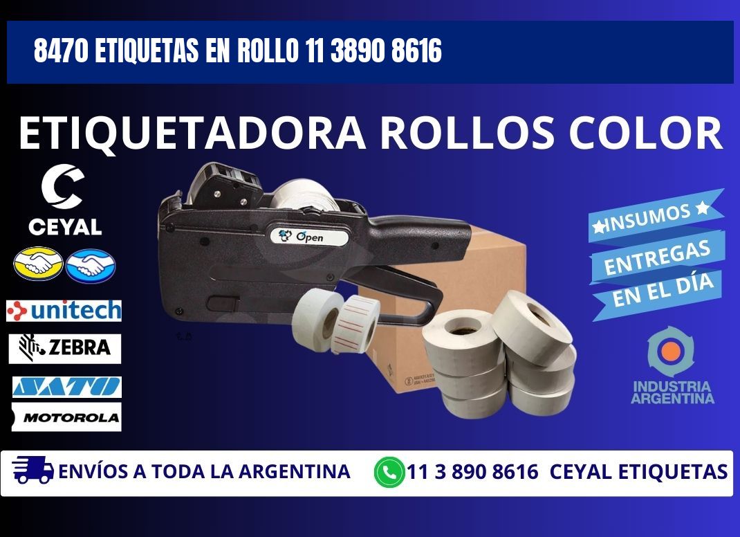 8470 ETIQUETAS EN ROLLO 11 3890 8616