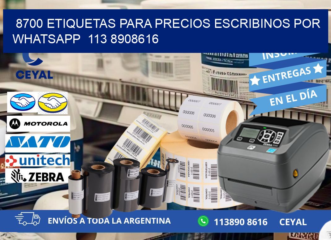 8700 ETIQUETAS PARA PRECIOS ESCRIBINOS POR WHATSAPP  113 8908616