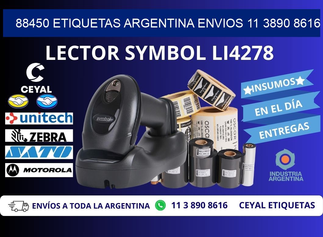 88450 ETIQUETAS ARGENTINA ENVIOS 11 3890 8616