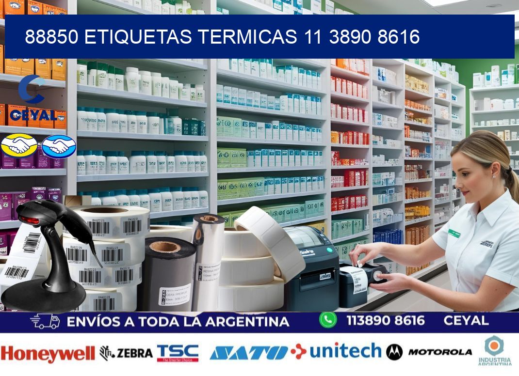 88850 ETIQUETAS TERMICAS 11 3890 8616