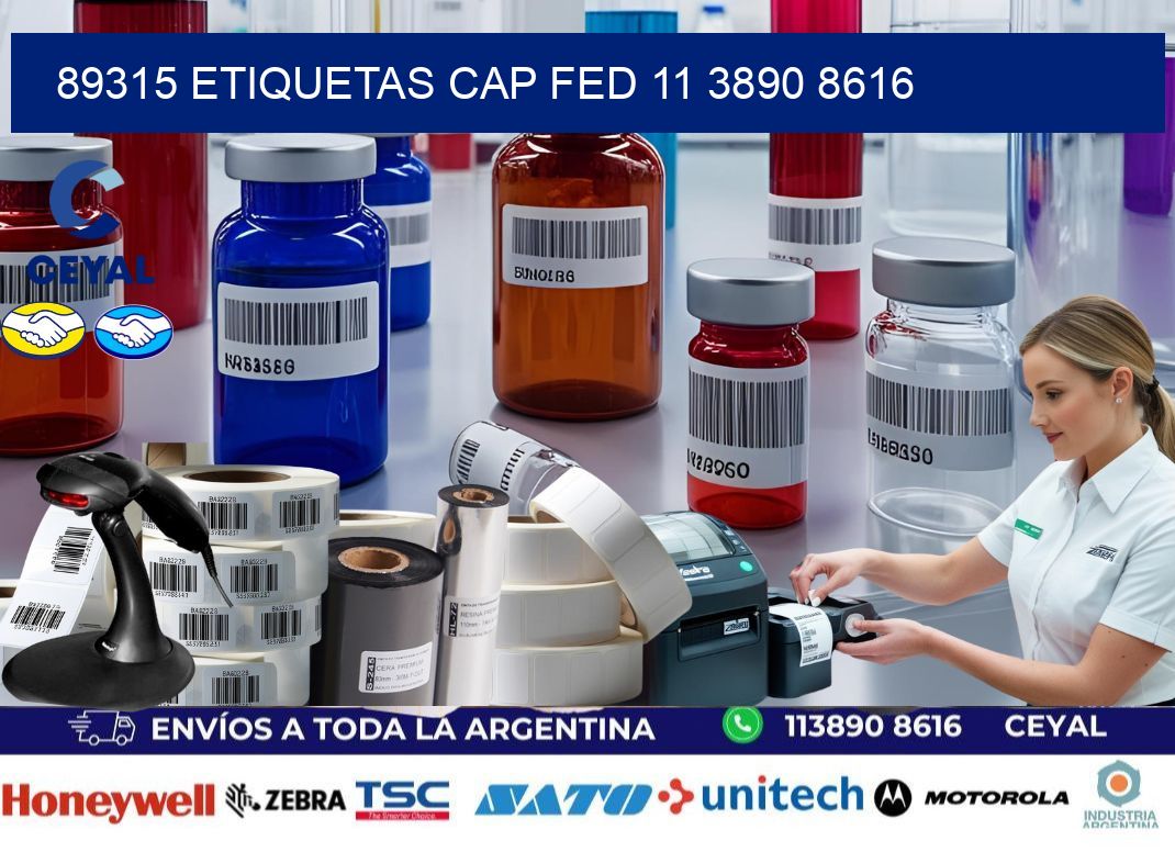 89315 ETIQUETAS CAP FED 11 3890 8616