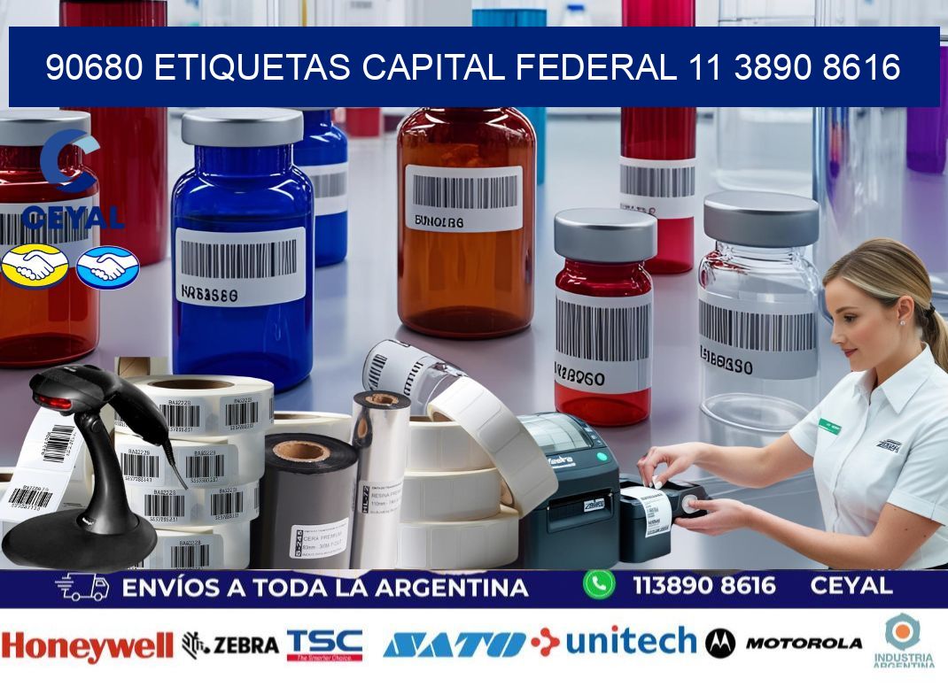 90680 ETIQUETAS CAPITAL FEDERAL 11 3890 8616